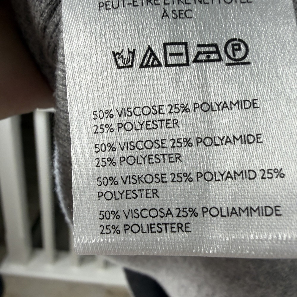 Anthropologie Pilcro Size XL The Oaklyn Cozy Boxy Crew-Neck Sweatshirt Gray - Picture 9 of 11